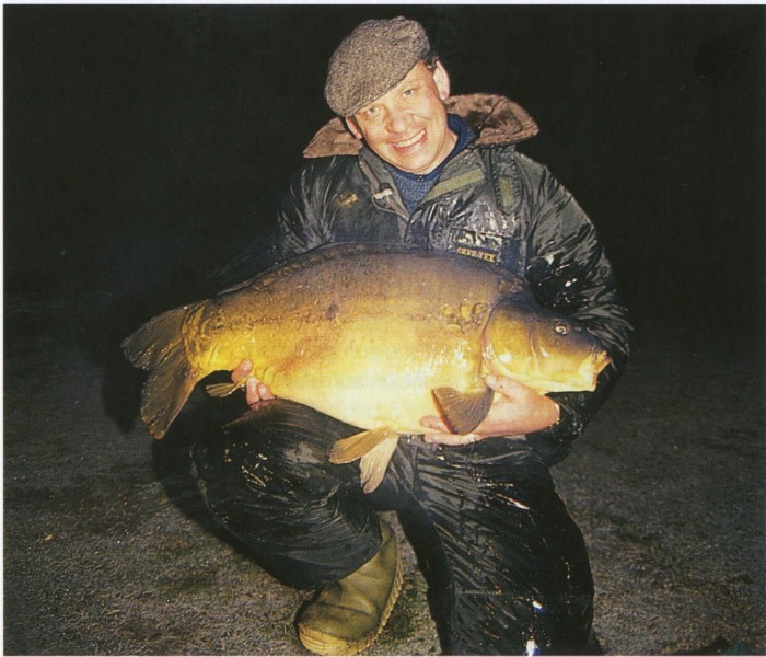 Andy Little with a 41lb 8oz mirror from Yew Tree