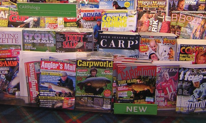 Back in 2005 there was an abundance of magazines lining the shelves