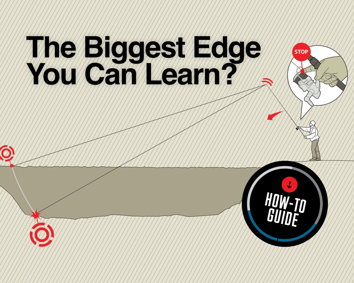 Step-by-step image for lead-down technique