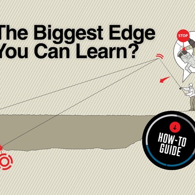 Step-by-step image for lead-down technique